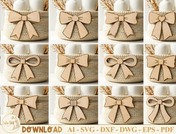 Download Wooden Bow Laser Cut File SVG Bundle - Svg Collection