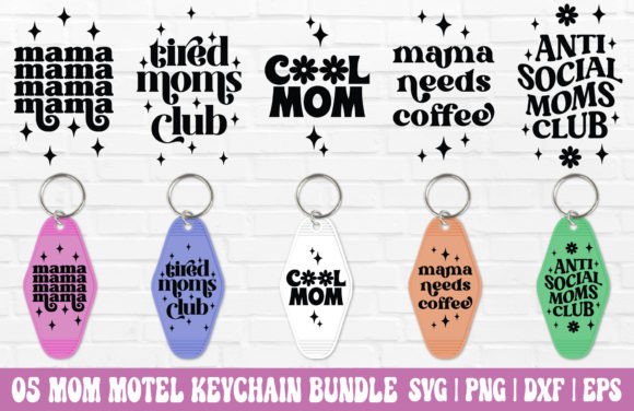 Download Mom Motel Keychain SVG Bundle - Mom SVG - Svg Collection