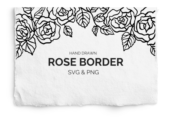 Download Rose Border SVG, PNG Cricut Cut File - Svg Collection