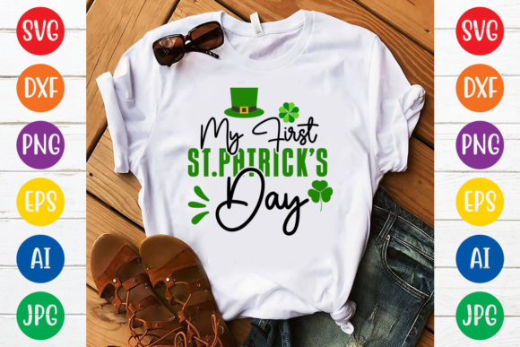 Download My First St.patrick's Day Svg Design - Svg Collection