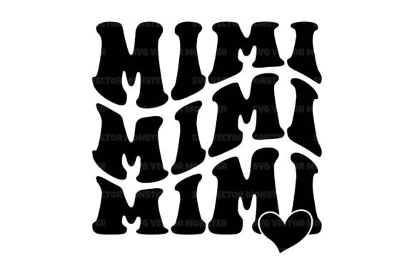 Download Mimi Wavy Stacked Svg Cut File - Svg Collection