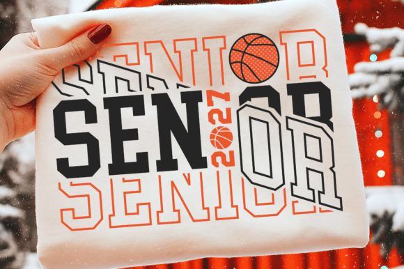 Download Basketball Senior Svg, Senior 2027 Svg - Svg Collection