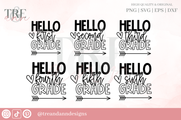 Download Hello School Bundle SVG PNG EPS DXF - Svg Collection