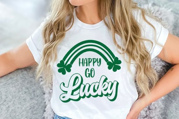 Download Happy Go Lucky SVG PNG, Lucky Shirt Svg - Svg Collection
