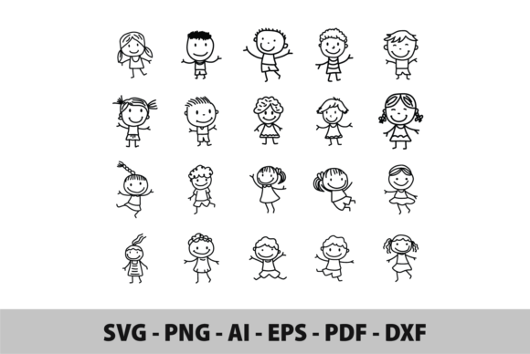 Download Stick Figures Svg Bundle, Cricut File - Svg Collection