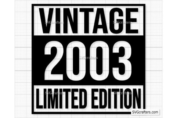 Download Vintage 2003 Svg Png, 19th Birthday Svg - Svg Collection