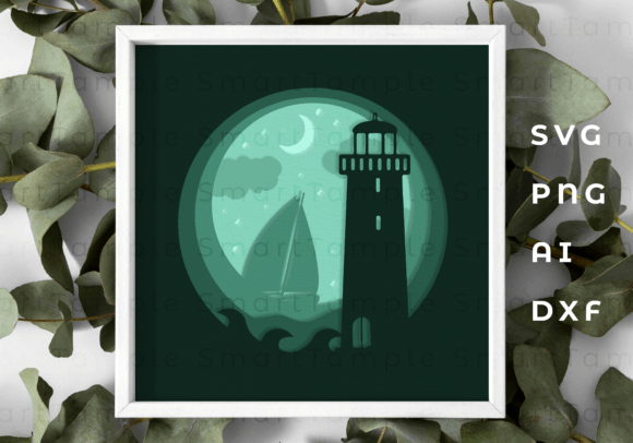 Download Lighthouse LightBox SVG, Cricut Cut File - Svg Collection