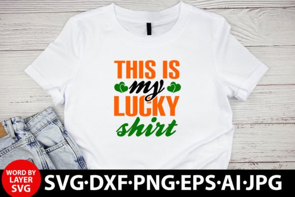 Download This is My Lucky  Shirt T-shirt Design - Lucky Collection