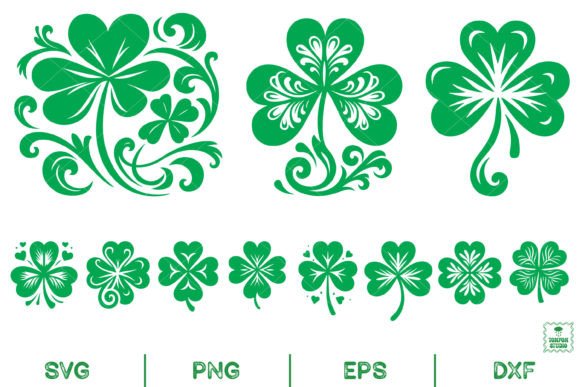 Download Shamrock, Four Leaf Clover, Lucky Clover - Lucky Collection