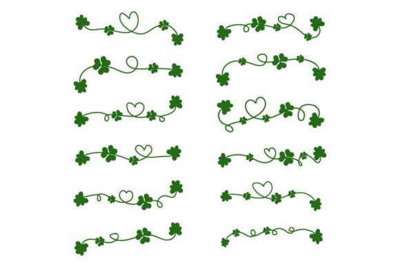 Download Lovely Hearts Lucky Shamrock Irish Leaf - Lucky Collection