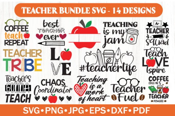Download Teacher Bundle SVG - School Bundle SVG - Svg Collection