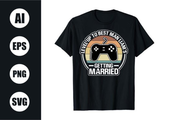 Download Bachelor Party Retro Wavy T Shirt Design - T shirt design Collection