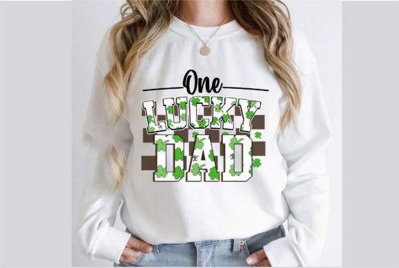Download One Lucky Dad St. Patrick's Day Design - Lucky Collection