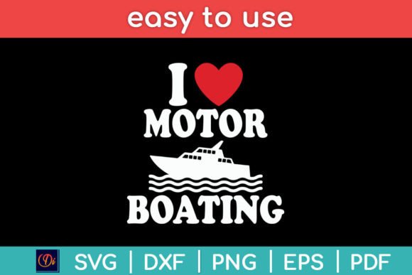 Download I Love Motor Boating Boating Funny Svg - Svg Collection