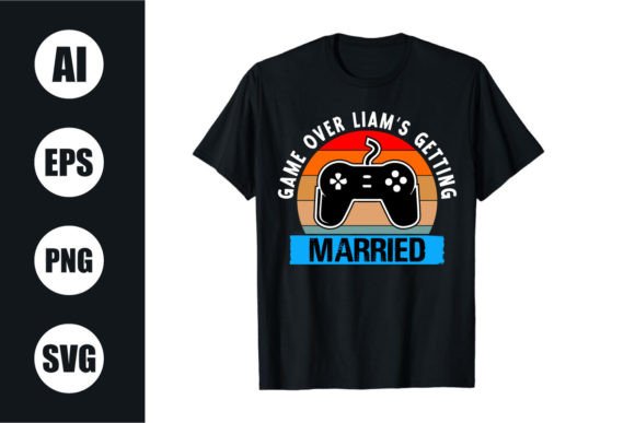 Download Bachelor Party Retro Wavy T Shirt Design - T shirt design Collection