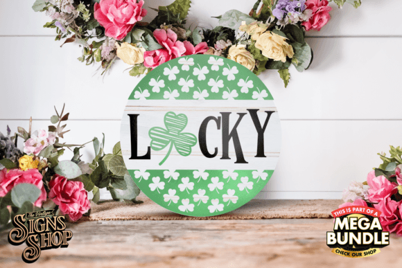 Download Lucky Clovers | SVG St Patricks Sign - Svg Collection