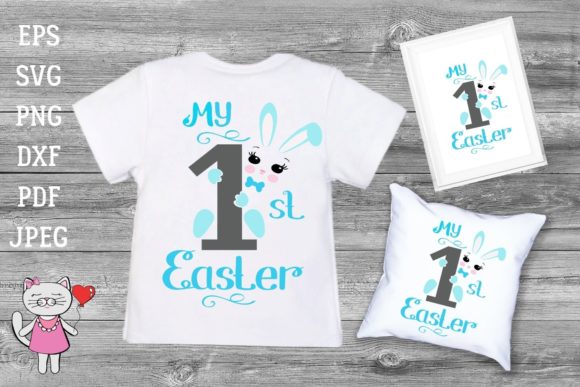 Download My First Easter Svg T-shirt Design Boy - Svg Collection