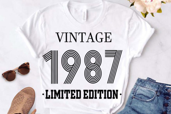 Download Vintage Since 1987 Svg, Birthday Svg, 35 - Svg Collection