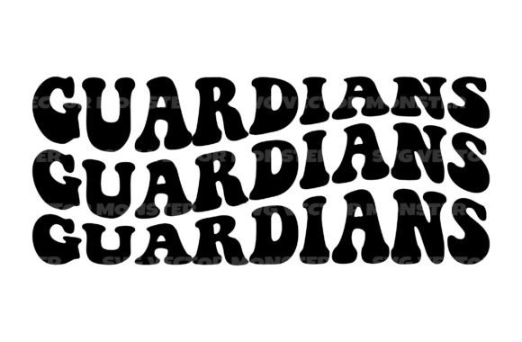 Download Guardians Wavy Stacked Svg - Svg Collection