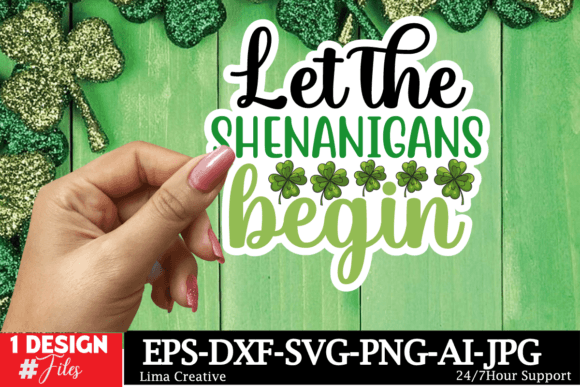 Download Let the Shenanigans Begin Sticker SVG - Svg Collection