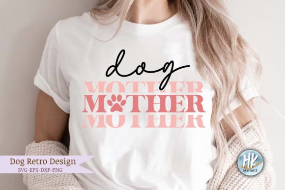 Download Dog Mother Retro SVG - Svg Collection
