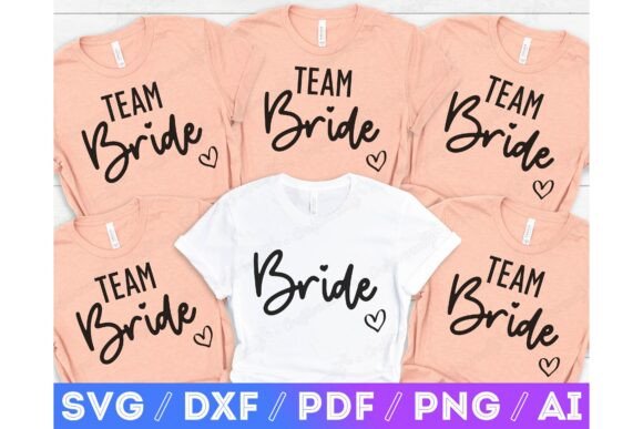 Download Team Bride Wedding Clipart T-shirt SVG - Svg Collection