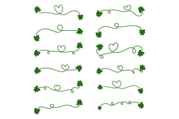 Download Lovely Hearts Lucky Shamrock Irish Leaf - Lucky Collection