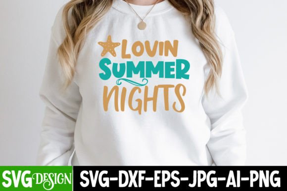Download Lovin Summer Nights SVG Cut File - Svg Collection