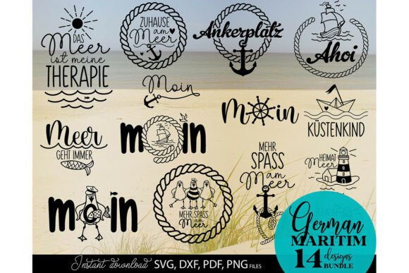 Download German Nautical SVG PNG Bundle - Svg Collection