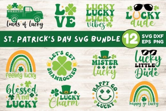 Download St.Patrick’s Svg Bundle, Lucky Svg - Svg Collection