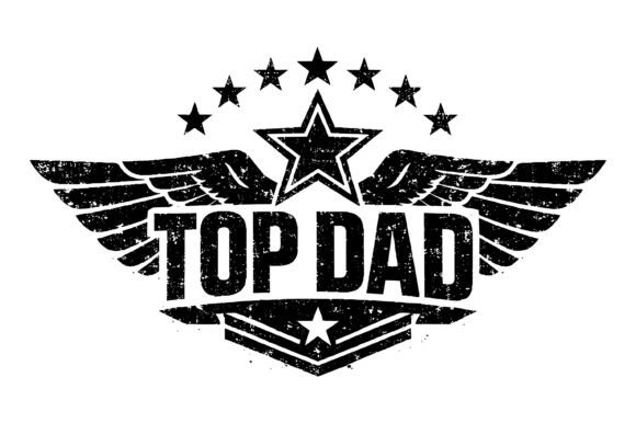Download Top Dad Wings Star Grunge Military SVG - Svg Collection