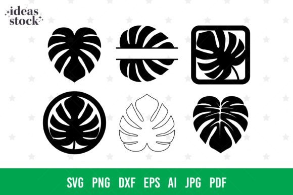 Download Bundle Monstera. Tropical Svg. Plants. - Svg Collection