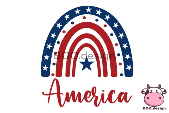 Download 4th of July SVG, America Rainbow SVG - Svg Collection