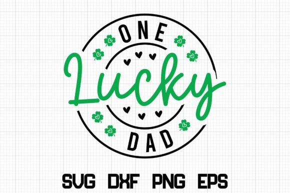 Download One Lucky Dad SVG - Svg Collection