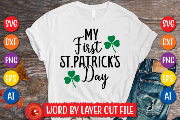 Download My First St.patrick's Day Svg Design - Svg Collection