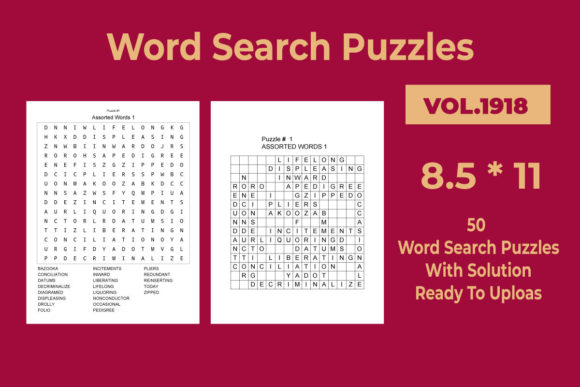 Download Word Search Puzzles Vol 1918 - 1918 Collection