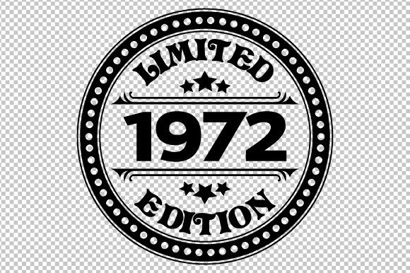 Download Limited Edition 1972 SVG EPS PNG - Svg Collection