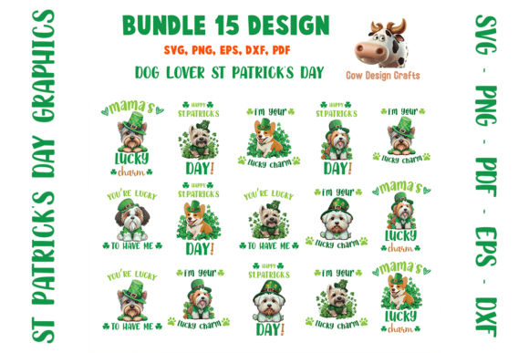 Download Dog Bundle Svg, St Patrick's Day Pet Svg - Svg Collection