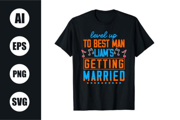 Download Bachelor Party Retro Wavy T Shirt Design - T shirt design Collection