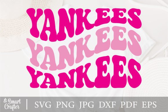Download Yankees Svg Wavy Design - Svg Collection