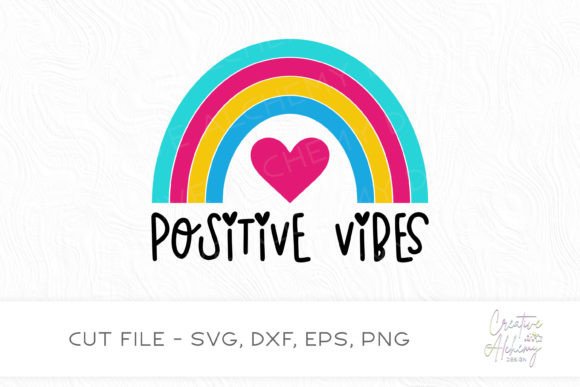 Download Positive Vibes SVG Cut File - Svg Collection