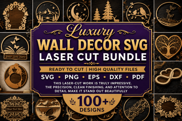 Download Luxury Wall Decor SVG Collection Bundle - Svg Collection