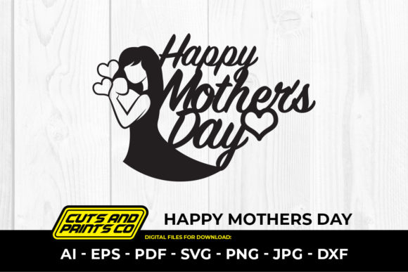 Download Happy Mothers Day Cake Topper, SVG, PNG - Svg Collection