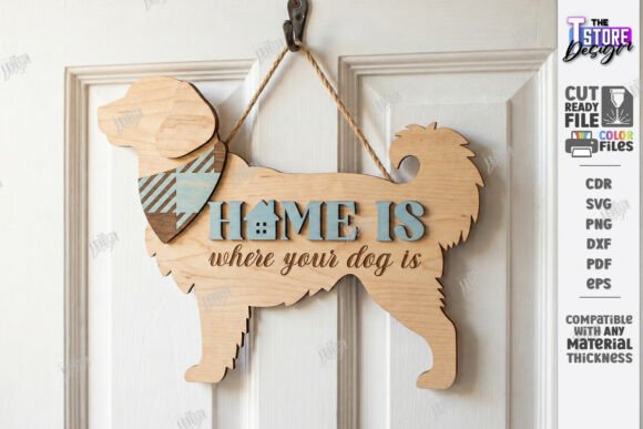 Download Pet Home Sign Laser Cut | Wall Decor SVG - Svg Collection