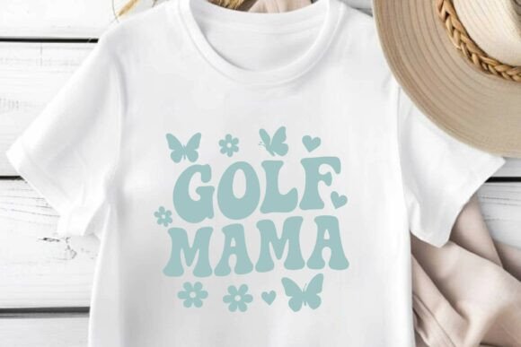 Download Golf Mama Retro Mothers Day T-shirt SVG - Svg Collection