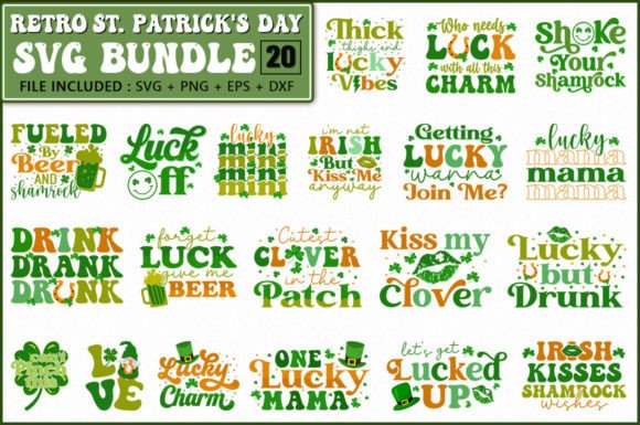 Download Retro St. Patrick's Day SVG Bundle - Svg Collection