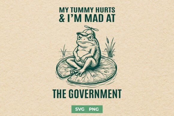Download My Tummy Hurts and I’m Mad Funny SVG PNG - Svg Collection