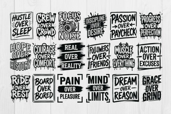 Download Mega Typography Quotes SVG Bundle - Svg Collection