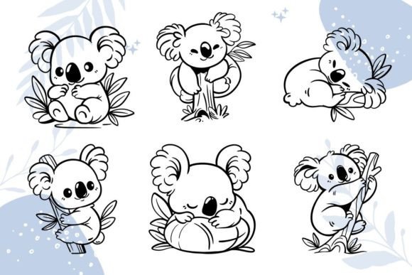 Download Koala Character SVG, Clipart - Svg Collection