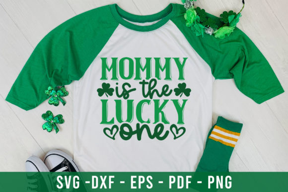 Download Mommy is the Lucky One, St Patrick's SVG - Svg Collection